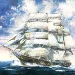 Academy 1/350 Cutty Sark Clipper Ship Scaled Plastic Model Kit