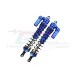 GPM Blue Aluminium 139mm Rear Adjustable Piggyback Shocks 2Pcs