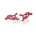 GPM Red Aluminium Front Lower Suspension Arms 2Pcs w/ Hardware