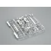 Killerbody 1/10 Chrome Toyota Land Cruiser 70 Parts Set