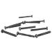 BlackZon 2.6x20mm Coarse Thread Button Head Screws 10Pcs