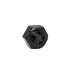 Axial 12mm Black Aluminium Wheel Hexes w/ Axle Pins 4Pcs
