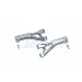 GPM Grey Silver Aluminium Front Upper Suspension Arms 2Pcs w/ Hardware