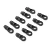 Axial Straight M4 Rod Ends 10Pcs
