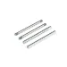TLR Aluminium Rear Hinge Pin Set 4Pcs