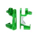 Traxxas Green Aluminium Hub Carriers (C-Hubs) 2Pcs
