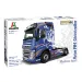 Italeri 1/24 Volvo F16 Globetrotter Medium Roof Truck Scaled Plastic Model Kit
