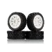 UDI 1.4" Rally Tyres on Spoke White Rims - Wheels 4Pcs