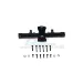 GPM Black Aluminium SCX24 Rear Differential/Axle Housing 1Pc w/ Hardware
