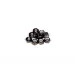 Axial 3mm Black Steel Thin Nyloc Nuts 10Pcs