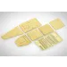 Fujimi 1/700 Wood Deck Seal for IJN Kaga Aircraft Carrier Triple Flight Deck Detail Up Set