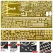 Fujimi 1/700 Photo-Etched Parts for IJN Battle Ship Yamato (w/2 pieces 25mm MG)
