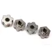 Traxxas Steel 17mm Splined Wheel Hex Adapters
