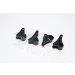 GPM Black Aluminium Traxxas Mini E-Revo Front and Rear Rocker Arm Set