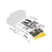 Kyosho 1/10 Mad Van Unpainted Body Shell w/ Decal Sheet & Hardware