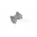 GPM Grey Silver Aluminium Rear Shock Mount