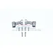 GPM Grey Silver Aluminium Rear Body Post Mounts 2Pcs