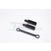GPM Black Aluminium Rear Body Posts 2Pcs