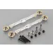 Rovan Silver Aluminium Baja Gen2 Symmetrical Steering Linkage 2Pcs