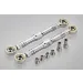 Rovan Silver Aluminium 5IVE-T Gen2 Front or Rear Upper Suspension Arms 2Pcs