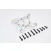 GPM Silver Aluminium Front Shock Tower