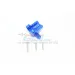 GPM Blue Aluminium Rear Centre Chassis Brace Mount