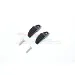 GPM Black Aluminium End Bell Heat Sinks 2Pcs