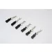 GPM Black Body Pins For 1-10 TO 1-8 Models w/ Easy Pull Tabs 6Pcs