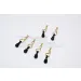 GPM Black Body Pins For 1-36 TO 1-16 Models w/ Easy Pull Tabs 6Pcs
