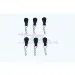 GPM Black Body Pins For 1-5 TO 1-8 Models w/ Easy Pull Tabs 6Pcs