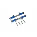 GPM Blue Aluminium & Stainless Steel Rear Upper Arm Tie Rod 2Pcs