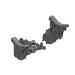 ARRMA Front & Rear Bulkhead, Shock Tower & Upper Gearbox Cover Set