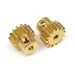 Maverick Brass 14T 0.6Mod Pinion Gears 2Pcs