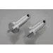 Rovan Silver Aluminium Main Gear Cover Mounting Posts 2Pcs