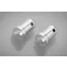 Rovan Silver Aluminium Front Radio Box Mounting Posts 2Pcs