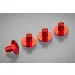 Rovan Orange Aluminium Rear Lower Body Shell Posts 4Pcs
