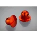 Rovan Orange Aluminium Rear Body Shell Connecting Posts 2Pcs