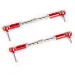 Rovan Orange Aluminium & Steel Symmetrical Steering Turnbuckles w/ Rod Ends 2Pcs