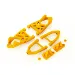 Rovan Yellow Front Suspension Arm Complete Set