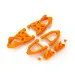 Rovan Orange Front Suspension Arm Complete Set
