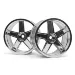HPI 2.1" (9mm Off-Set) LP35 MF Type Chrome Rims 2Pcs