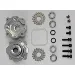 Rovan Silver Aluminium Differential Housing w/ Hardware