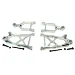 Rovan Silver Aluminium Front Suspension A-arm Kit