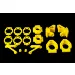 Rovan Green Front & Rear Hub Set