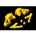 Rovan Yellow Nylon Front Steering Hub Set