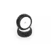 HB 3.3" Proto Tyres on White Dish Rims - Glued Wheels 2Pcs