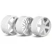 HPI 1.2" Micro RS4 White Rims 2Pcs