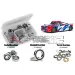 RC Screwz Infraction Mega Rubber Shielded Bearing Kit