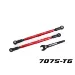 Traxxas Red Aluminium Front Toe Links 2Pcs w/ Wrench