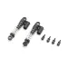 Axial SCX24 Jeep Gladiator Aluminium Rear 0.4mm Piggy Back Shock Set 2Pcs